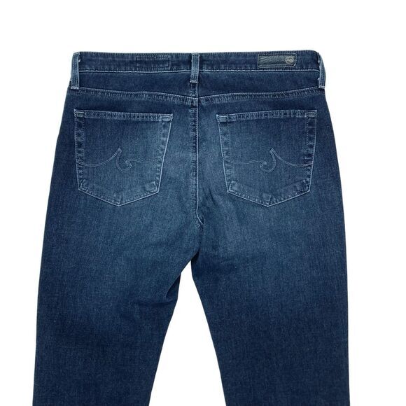 AG Adriano Goldschmied The Prima Jeans Womens 27 Blue Mid Rise Cigarette Denim - Picture 7 of 16